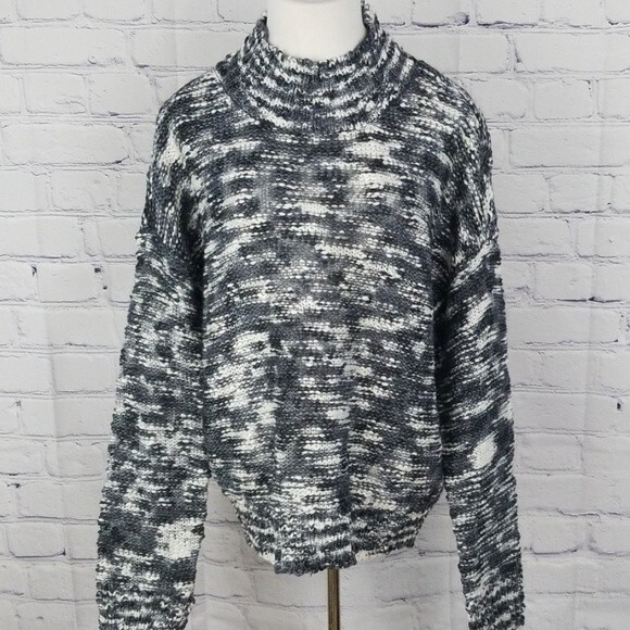 S.o. mockneck pullover long sleeve sweater - Picture 1 of 7